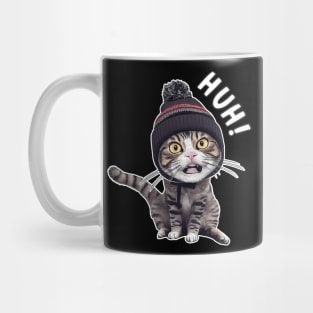 CAT HUH! FUNNY T-Shirt Mug